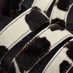Dr. Martens BLAIRE HAIR-ON COW PRINT SANDALS Photo 5