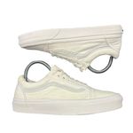 Vans Old Skool Unisex White/Marshmallow Low Top Lace-Up Sneakers Men 6.5/Women 8 Photo 0