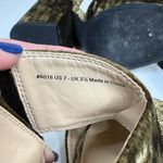 CAbi Womens 7 Interlock Crushed Velvet Block Heel Sandal #6016 Photo 7