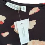 NWT MASAI Copenhagen Okta Asymmetric Floral Jersey Dress Medium Retail $158.00 Photo 6