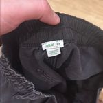 Aerie  Black Jean Shorts Distressed Cut-Off Style Photo 2