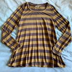 LOGO By Lori Goldstein LOGO Lori Goldstein Striped Tunic Top Photo 0