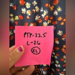 Callaway  Opti-Dri Cap Sleeve Golf Polo Short Sleeve Shirt Floral Blue Indigo XL Photo 7