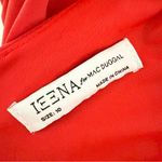 Mac Duggal  Long Sleeve Keyhole Draped Gown Red Sz 10 NWT Formal Maxi Dress 55708 Photo 11