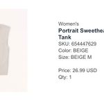 Abercrombie & Fitch Abercrombie Portrait Sweater Sweetheart Tank Photo 3