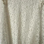 CeCe New with tags white lace mini dress with ruffles, size 2 Photo 1