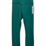 Lululemon Wunder Train HR Crop Leggings 25” Size 2 Maldives Green Everlux NWT Photo 0