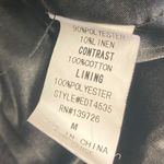 Honey Punch Herringbone Vest Size Medium Black & White Photo 4