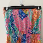 Lilly Pulitzer Windsor Strapless Tube Mini Dress in Cameo White Electric Small Photo 7