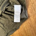 Articles of Society  NWT olive green mock neck pocket front short sleeve Small Photo 7