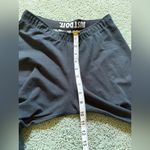 Nike  Black Leggings Mid Rise Womens Size L Organic Cotton Stretch Athletic Photo 4