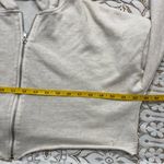 Lilyful Cream Cropped Hoodie Long Sleeve Photo 4
