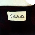 Cleobella  Burgundy Tassel Cape Cardigan Kimono Capelet One‎ Size Photo 6
