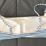 J.Crew Textured Scoopneck Bikini Top Striped Size 2X NWT Photo 1
