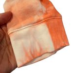 PINK - Victoria's Secret  Tie Dye Cropped Pool Beach Sweatshirt Womens Large Orange Photo 3