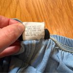 Vintage Blue Brand Women’s Size Medium Denim Tie Elastic High Waist Shorts 90s Photo 7