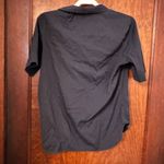 COS  Hidden Button Short Sleeve Button Down Top Size 10 Photo 2