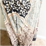 Soft Surroundings Midi Knit Smocked Dress Petite XL Asymmetrical Hem Multicolor Photo 9