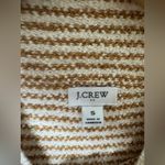 J Crew‎ Factory S Striped Mockneck Pullover Sweater Ivory Camel Stripe CC693 Tan Photo 4