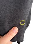 Adiva Black Lace Mock Neck Sheer Yoke Knit Sleeveless Blouse Size M Photo 8