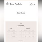 Stone Fox Swim NEW NWT  bikini set Bijou Bottom + Lele Top aloe wash light green Photo 4