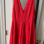 Soprano Red Lace  Dress Photo 3