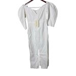 Mara Hoffman NWT Leonara off-the-shoulder Lyocell linen-blend midi dress sz 0 Photo 2