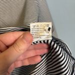 Purdey Womens Striped Button Front 3/4 Sleeve Top‎ Medium Classic Black Photo 10