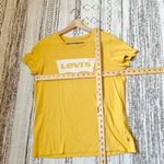 Levi's Yellow Crewneck Short Sleeves Tee Shirt Medium Photo 3