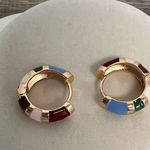Piper K | Color Block Hoop Earrings Photo 7