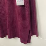 Arizona Jeans Arizona Jean Co NEW burgundy Long Length Knit Sweater NWT ~ Women’s Size XL Photo 4