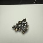 Autumn Winged Angel Sunflower Multi Color Enamel Brooch Pin Signed KC Photo 9