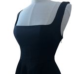 Odd Muse Ultimate Muse High Waist Square Neck Midi Dress Black Size Medium NWT Photo 6
