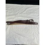 Lake Shore Drive Women's Western Brown Leather Silver Buckle Belt S/M SKU 3260 Photo 8