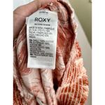 Roxy Abundant Swell Short Puff Sleeves Tropical Print Crop Top Size Large Photo 12