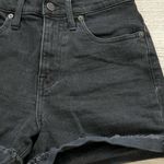 Madewell Women’s High-Rise Denim Boyshorts in Faded Black Wash | 24 Photo 2