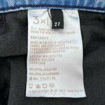 3x1 jeans size 27 blue high waisted cropped frayed mom Photo 8