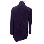 Barefoot Dreams  Calypso 436 Cascade Cardigan Size S/M Women's Purple Bamboo Photo 6