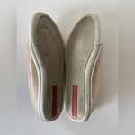 Prada  Beige Nude Patent Leather Low top Sneakers Photo 3