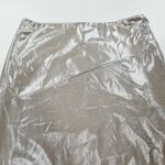superdown Lucia Column Skirt in Silver Photo 5