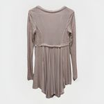 Free People Womens Birdie Henley Babydoll Tunic Top Size XS Fairy Balletcore Photo 4