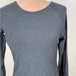 New Balance  Women's Charcoal Long Sleeve Top Photo 3