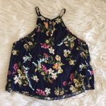 Cute floral tank top Blue Size L Photo 3