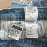 Levi's Strauss Medium Wash Blue High Rise Cut Off Denim Shorts Womens Size W25 Photo 5