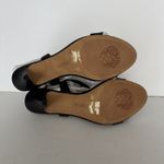 Vince Camuto Heels Manita Black Soft Nappa Silk Jeweled Ankle Strap Party 8 W Photo 6