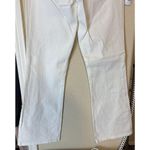 Madison White Jeans Stretch Modern Bootcut Denim womens sz 10/32 flare long Photo 5