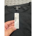 NWT J.Crew Women's Tie Sleeve Sweatshirt Shirt Black Long Sleeve J2291‎ Size XS Photo 3