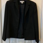 Petite Sophisticate Petite Sophisticated Three Button Black Blazer Photo 0
