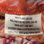 Faith Boho Beaded Sleeveless Tunic Top Medium Orange‎ Purple Tie Dye Orange Photo 7