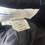 Bruce Oldfield Vintage Black Long Sleeve Mock Neck Velvet Dress Photo 6